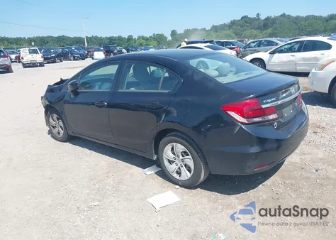 2015 Honda Civic Lx из США, поврежденный, VIN 19XFB2F50FE266234